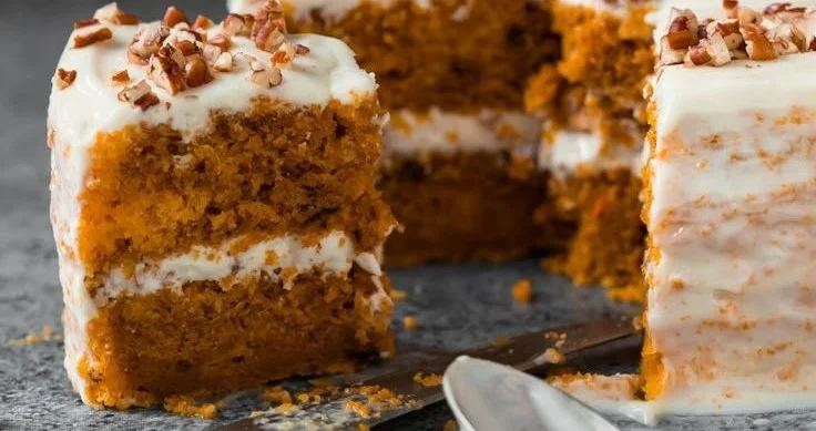 Kürbiskuchen auf amerikanische Art