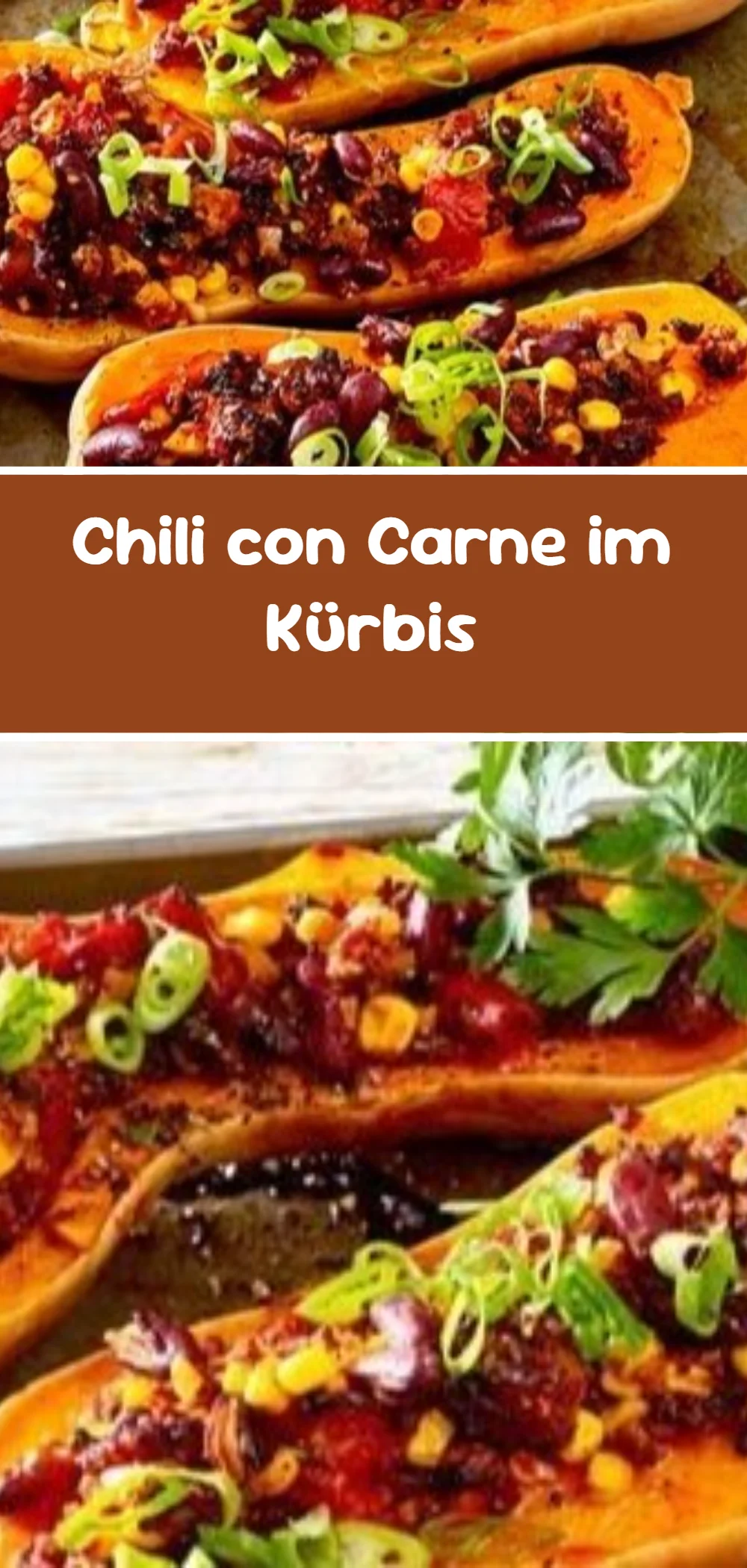 Chili con Carne im Kürbis