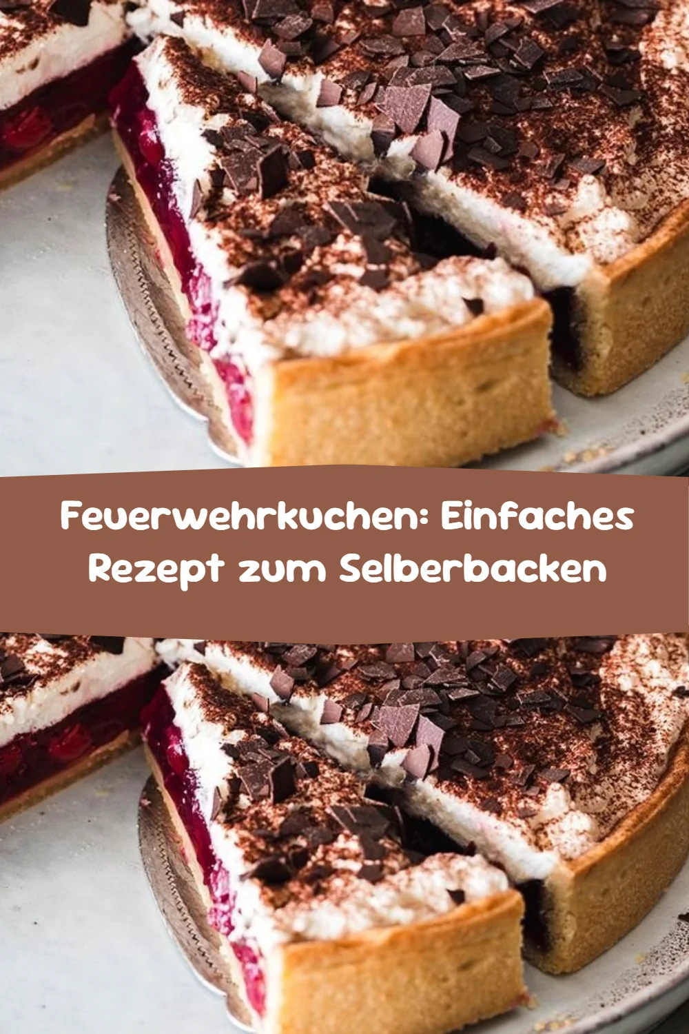 Feuerwehrkuchen: Einfaches Rezept zum Selberbacken