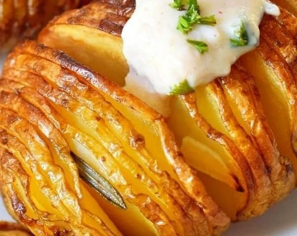 Hasselback Kartoffeln