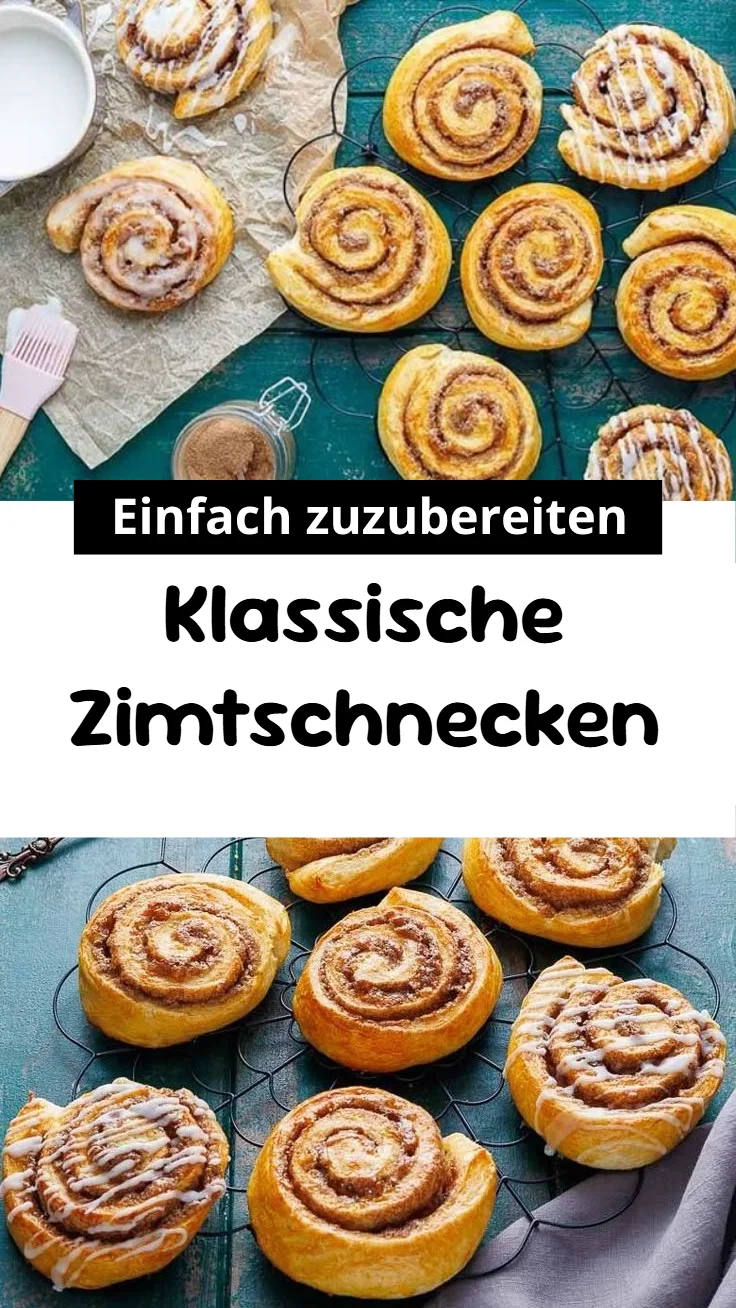 Klassische Zimtschnecken