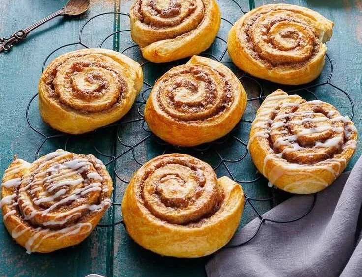Klassische Zimtschnecken