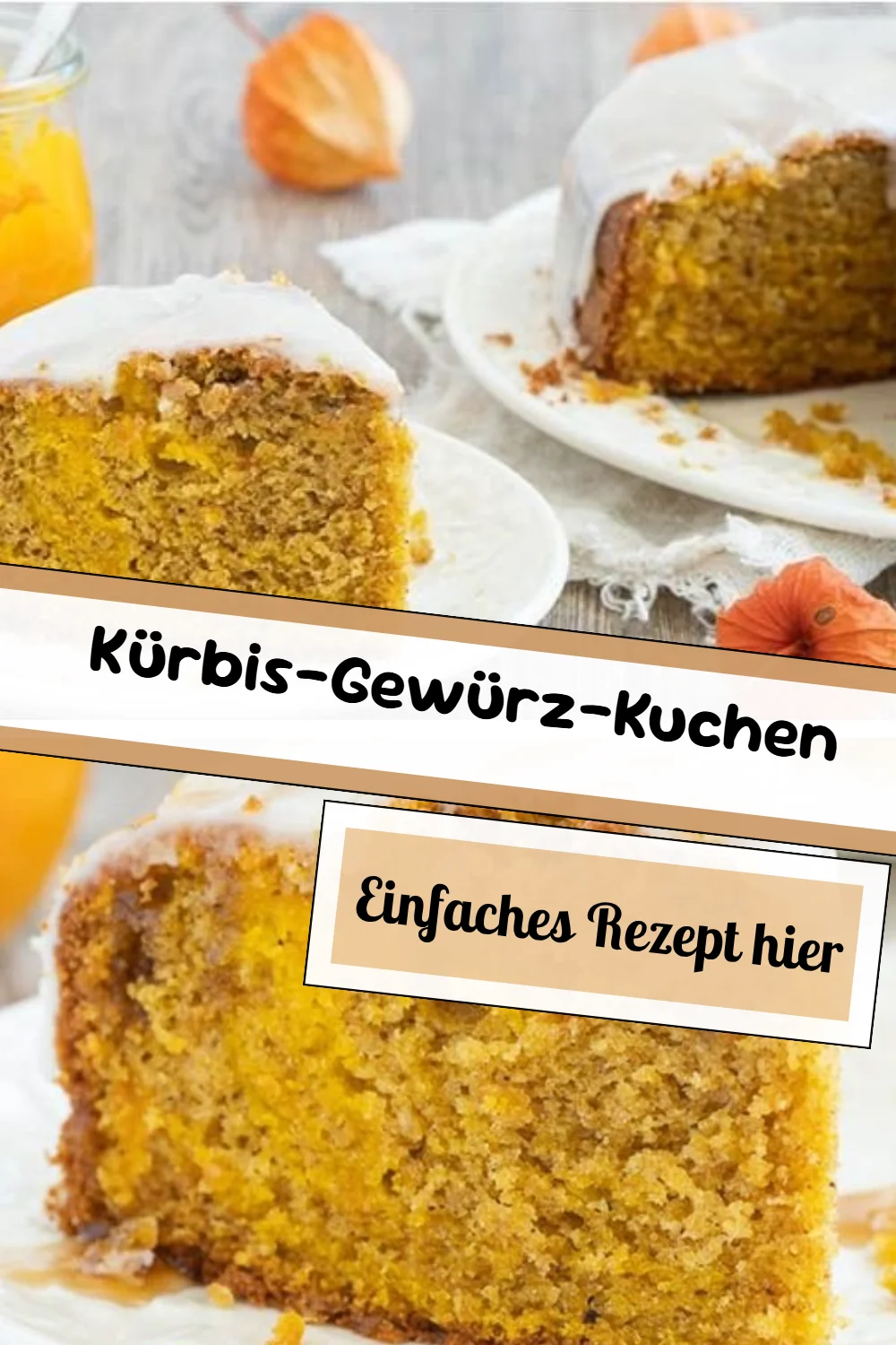 Kürbis-Gewürz-Kuchen
