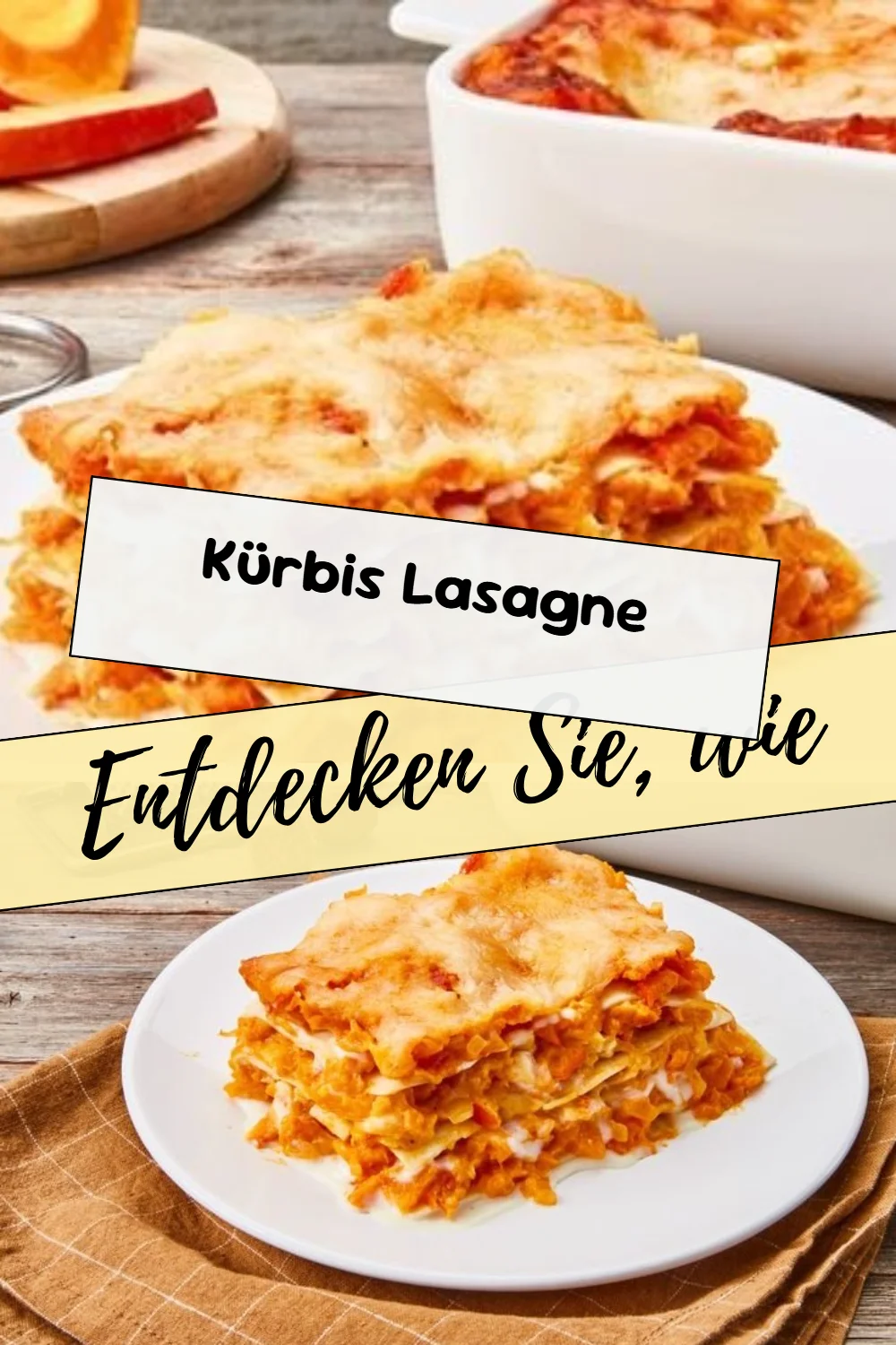 Kürbis Lasagne