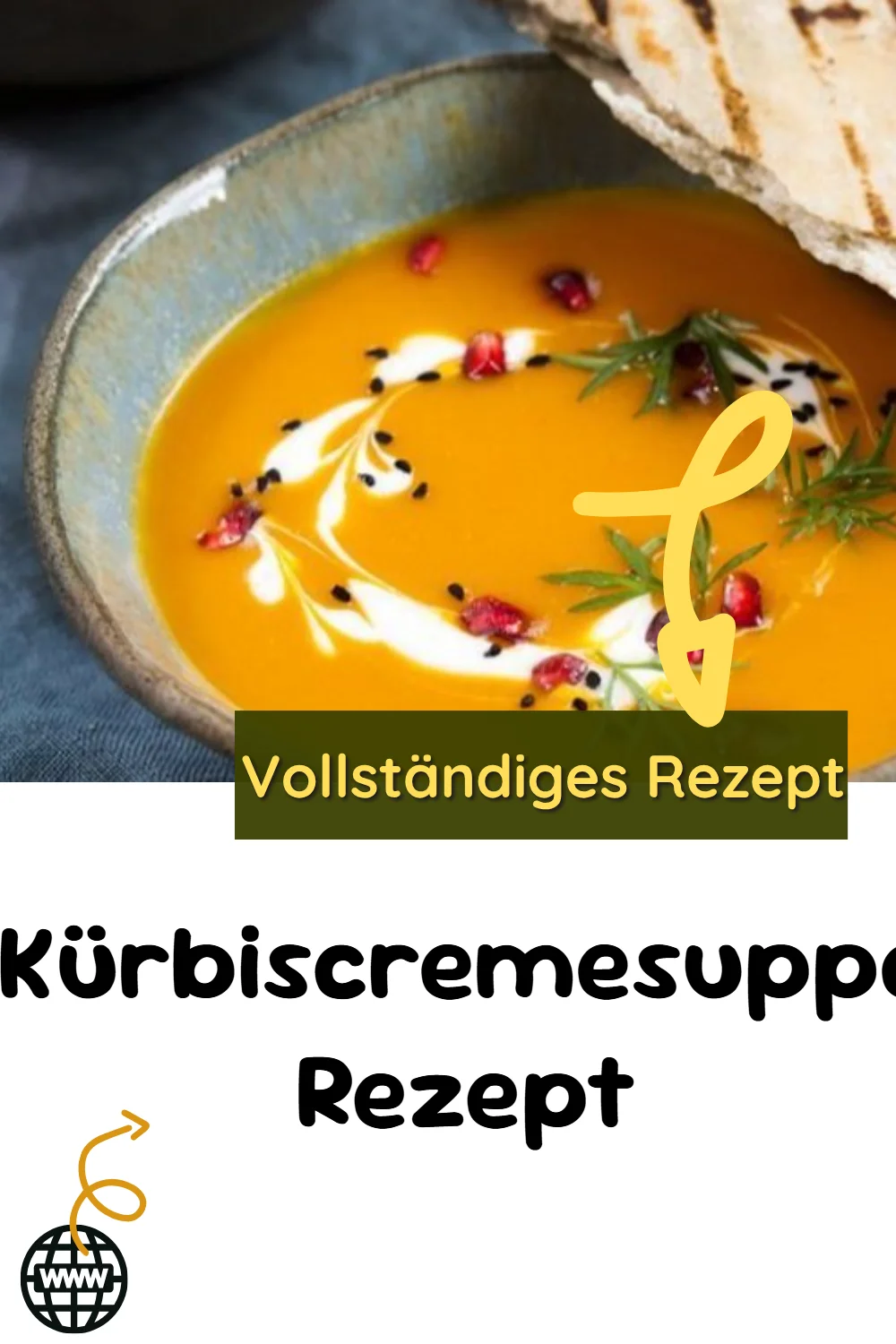 Kürbiscremesuppe Rezept