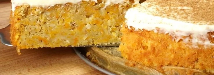 Kürbiskuchen mit Buttermilch und Frischkäsecreme