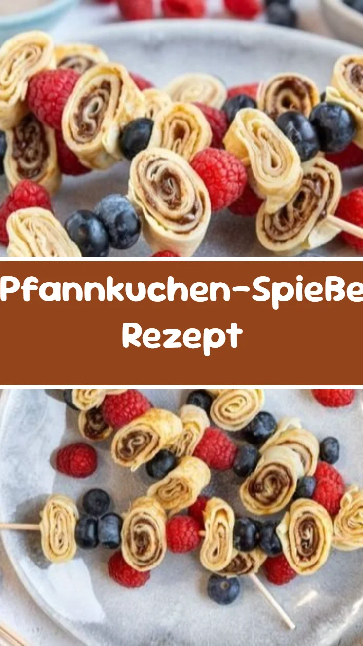 Pfannkuchen-Spieße Rezept