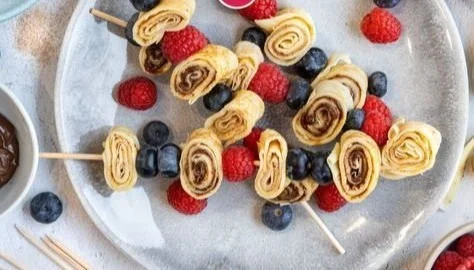Pfannkuchen-Spieße