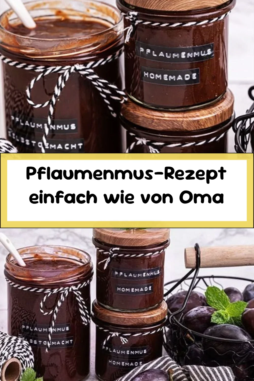 Pflaumenmus-Rezept einfach wie von Oma