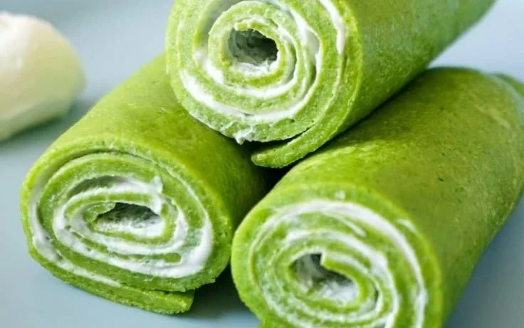 Spinatpfannkuchen für Baby und kleine Kinder