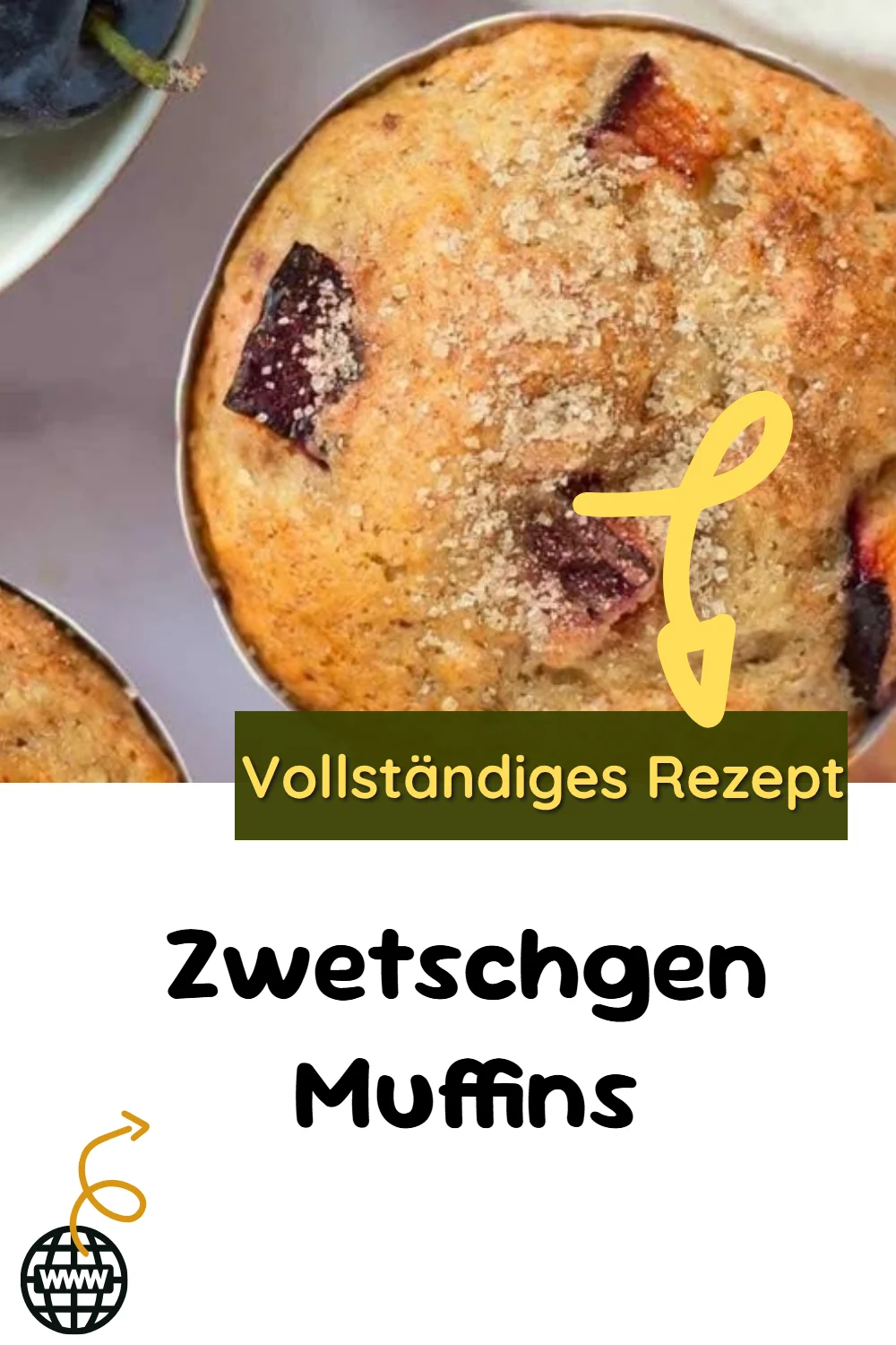 Zwetschgen Muffins