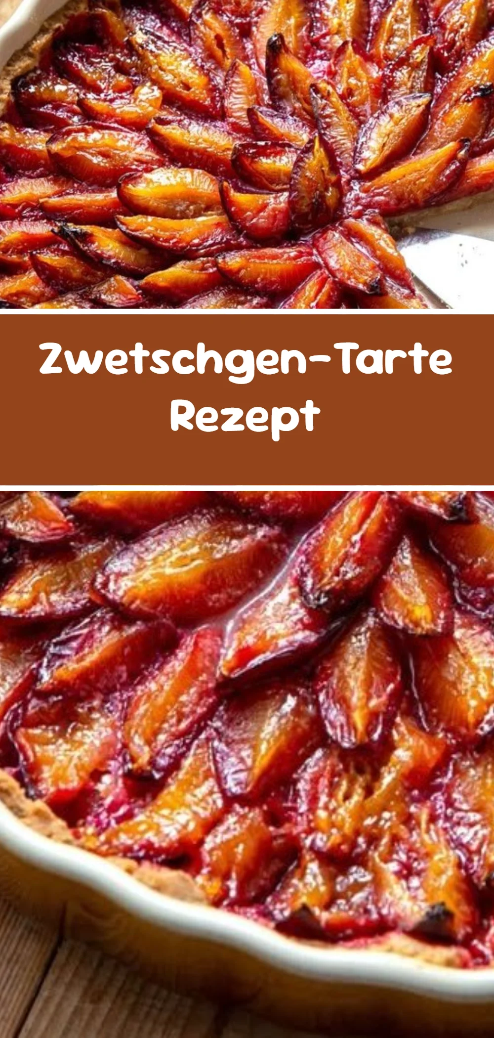 Zwetschgen-Tarte Rezept